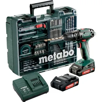 Vrtačka Metabo SB 18 Set aku príklepová vŕtačka 18V 2x2,0Ah aku + príslušenstvo 602245880