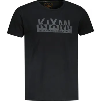 Pánské tričko Pánské triko KIXMI ORLANDO ČERNÁ M