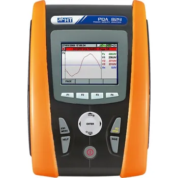 Revizní přístroj PQA824 - Profesionální analyzátor sítě v souladu s EN50160