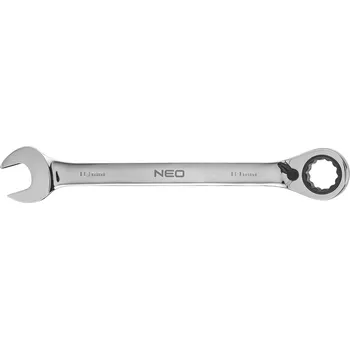 Klíč NEO TOOLS Očkoplochý klíč s ráčnou 18 mm s přepínáním chodu