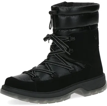 Dámská zimní obuv Směhule s texovou membránou 9-9-26230-29-019 Caprice černé Barva: black comb, Velikost: 38,5