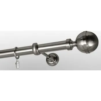 Garnýž Kovová garnýž Efekt-nerezová oceľ Ø 19 mm - Kalisto