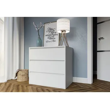 Komoda Komoda 3S IDEJA 80 bílá