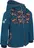 Unuo Softshellová bunda s fleecem noční zvířátka kobaltová, 110-116