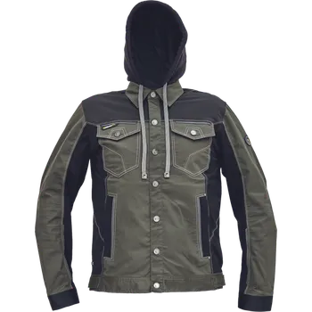 pracovní blůza ČERVA Bunda NEURUM CLASSIC s kapucí 03510004E5060 60 Olivová