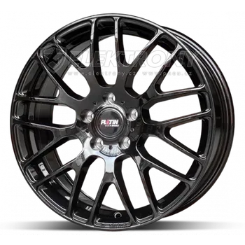 Alu kolo Platin P70 ShinyBlack 10,5x21 5x112 ET19