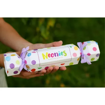 Dárkový potravinový koš NEONIES DÁRKOVÝ BOX BONBON - NEOSKY PRO DOSPĚLÉ