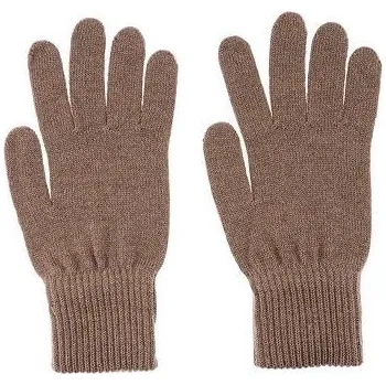Rukavice Vlnka Vlněné rukavice Vlnka R03 hnědá velikost L
