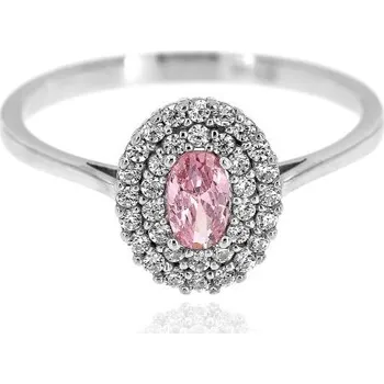 Šperk Zlatnictví U Kostela Dámský prsten s růžovým kamenem 1923r 54 3156-20676340