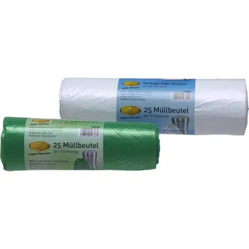 Pytle na odpadky CAMP4 Pytle na odpad v roli 30L/25ST, zelené