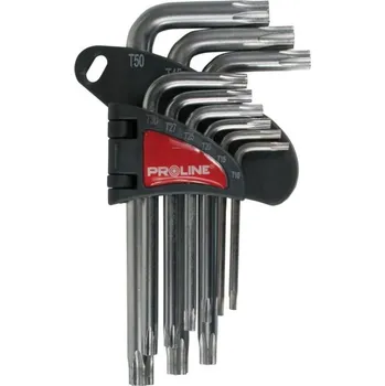 Klíč Sada 9 ks L klíčů TORX krátkých