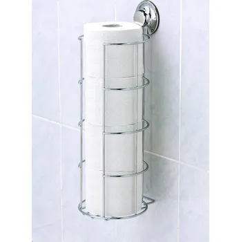 REIMO Držák na 4 role toaletního papíru s přísavkou