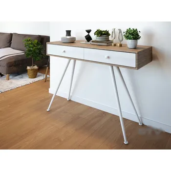 Stolová podnož In-Design Noha Cross Line 710 bílá