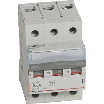 vypínač Legrand 406469 DX3 VYPÍNAČ 3P 100A 400V