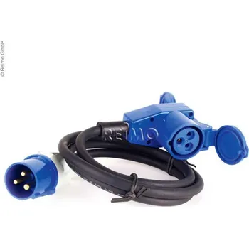 Napájecí kabel CARBEST CEE připojovací adaptérový kabel s CEE zástrčkou a úhlovou spojkou. 25 m - 3 x 2,5 mm²