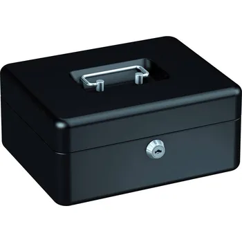 Příruční pokladna Basi 2100-0200-1100 schránka na peníze (š x v x h) 200 x 90 x 160 mm černá