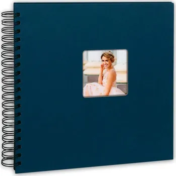 Fotoalbum Fotoalbum - MISTY modré / černé listy, 25x25 cm