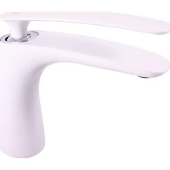 Vodovodní baterie Vodovodní baterie umyvadlová TIGRIS, Barva: bílá/chrom, Rozměr: 3/8''