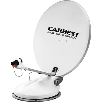 Příslušenství ke karavanu Carbest Travelsat 2 - dvojitý satelitní systém s Bluetooth (80 cm)