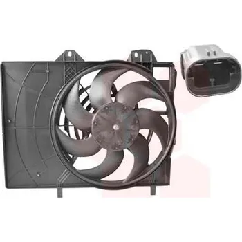 Motor automobilu Větrák, chlazení motoru VAN WEZEL 4029748