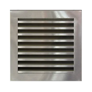 Větrací mřížka Ventilační mřížka M&D 250x250 mm hliníková (větrací mřížka 250*250 mm hliník s pevnými lamelami)