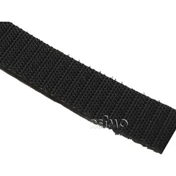 Zip REIMO Suchý zip, samolepicí, 5 m černý, šířka 20 mm