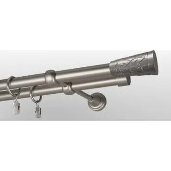 Garnýž Kovová garnýž Satin nickel Ø 19 mm - Sevilla