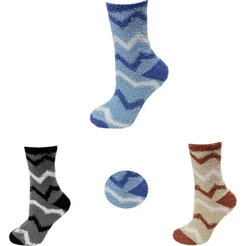 Dámské ponožky PeSaiL Dámské froté ponožky - Mix barev (Balení/3 páry) Barva: Mix barva, Velikost: 39-42