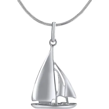 Šperk Přívěsek stříbrná jachta - plachetnice ZTP41851