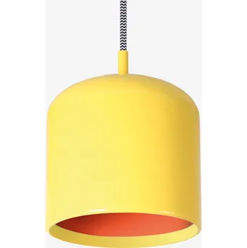 Lucis Závěsné svítidlo Juno E27, 60W ø15 cm, žluto/oranžové