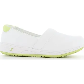 Dámská zdravotní obuv OXYPAS Dámská kožená pracovní obuv SOPHIE - Světle zelená Velikost: 38