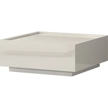 Konferenční stolek Stolek konferenční se zásuvkou béžový lesk KLS-2F