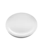 Porcelánový oválný talíř Rhombe 35x26,5 cm