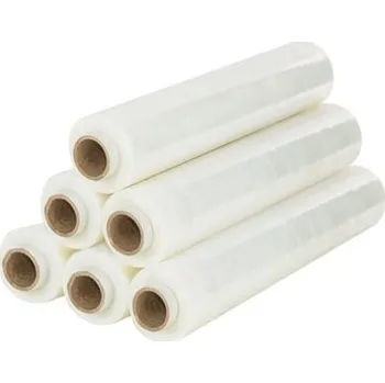 Obalový materiál Stretch folie bílá B1500553 bílá strečová folie šířka 50 cm 23m