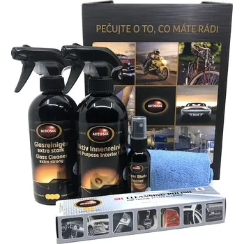 Dárková sada BASIC na čištění interiéru a skel auta