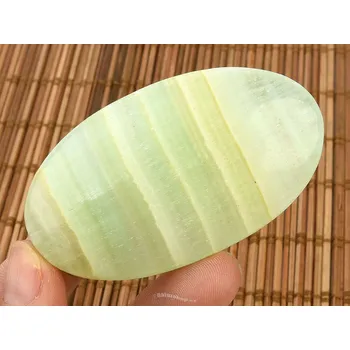 Přírodní kámen Pistáciový kalcit masážní mýdlo 80g (Pakistán)