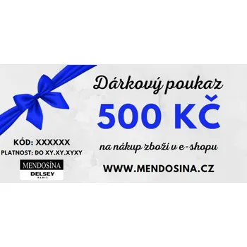 Dárkový potravinový koš Mendosína Dárkový poukaz 500 Kč