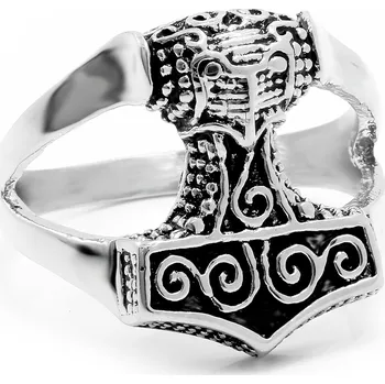 Prsten BRUNOshop.cz Prsten THOROVO KLADIVO Velikost: 9 (EU: 59 - 61)