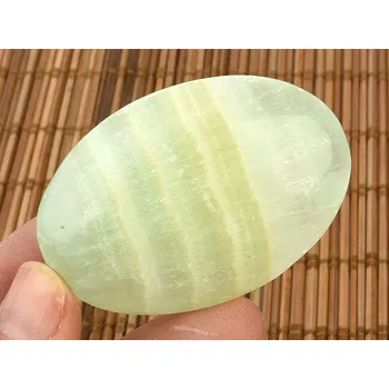 Přírodní kámen Pistáciový kalcit masážní mýdlo 59g (Pakistán)