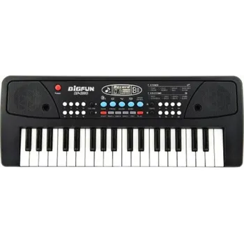 Hudební nástroj pro děti Klávesy Bigfun BC-430C pro děti, 37 kláves, mikrofon, MP3 přehrávač, 40 cm
