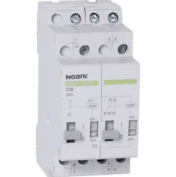 Relé Noark 110266 Ex9JU-16/3P AC220V Impulsní relé, 16 A, ovl. 220V AC, 3pól (Ex9JU-16/3P AC220V)