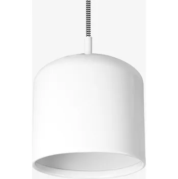 Lucis Závěsné svítidlo Juno LED, 6,7W, ø15 cm bílá/bílá Teplota světla: 3000K - teplá bílá, Stmívání, řízení: DALI