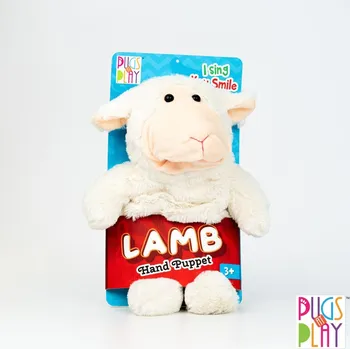 plyšák Pugs at Play Zpívající maňásek - Ovečka