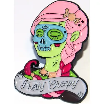 Brož Brož BeCool - Trošku Ošklivá přitom krásná, Maska co skrývá naše tajemství, Jsem sama sebou navzdory všem, Halloween, Pretty Creepy, Dušičky a Svoboda 3298