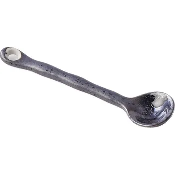 Příbor Lžíce BLACK SPECKLE MIJ 12 cm