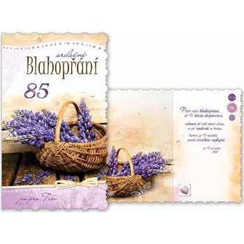 Blahopřání k narozeninám 85 - M11-417
