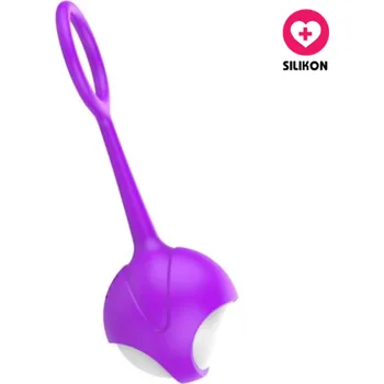 VšeNaSex.cz Silikonové venušiny kuličky Single Pleasure fialové