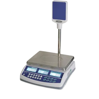 Obchodní váha Váha 3/6 kg, 1/2 g s LCD se stativem