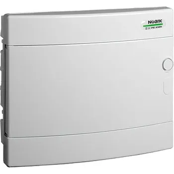 Rozvaděč Noark 106172 PNF-HW 12W Plastová rozvodnice, bílé dveře, pro montáž do dutých stěn, montáž pod omítku, IP40, 1 řada, 12 modulů (PNF-HW 12W)