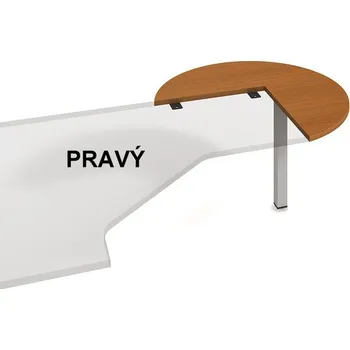 Psací stůl HOBIS FP 21 P stůl doplňkový